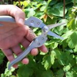 Handliche Damenschere Blumenschnitt